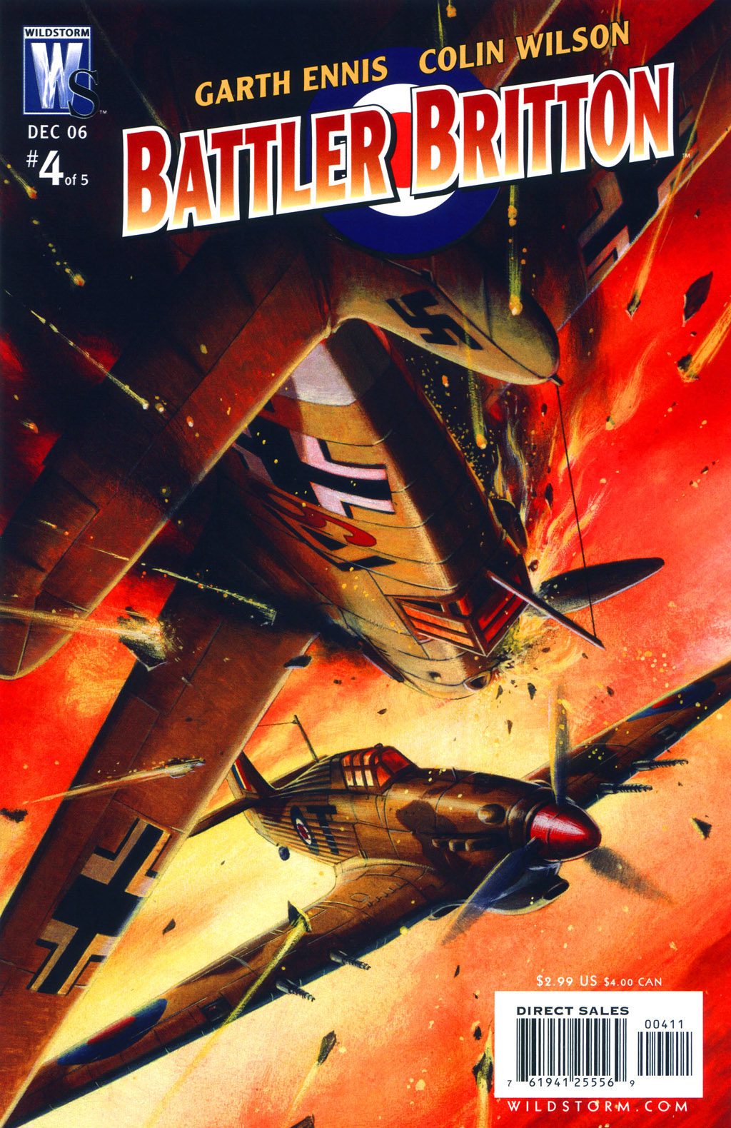 Battler Britton #4 cover