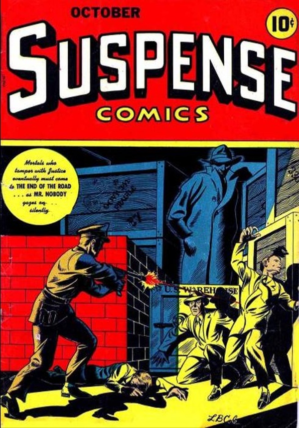 Cover of Suspense Comics #6