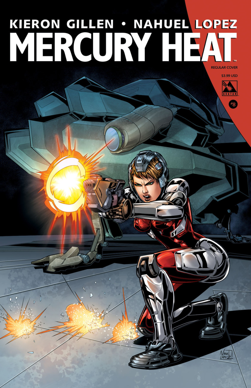 Mercury Heat (2015) #8 cover