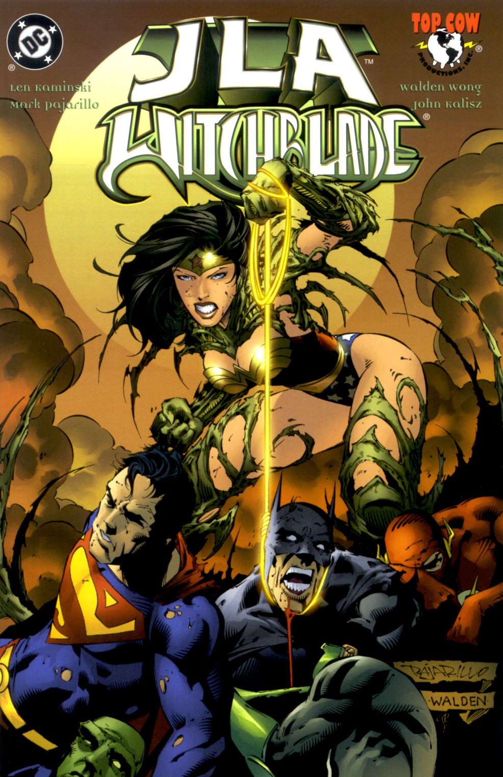 JLA / Witchblade #1 cover