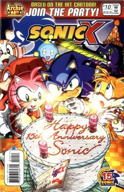 Sonic X (2005) #10 cover