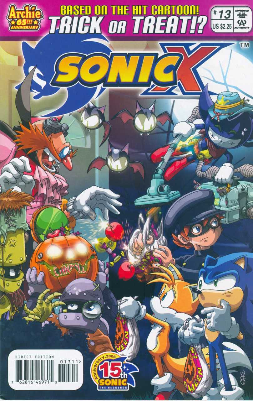 Sonic X (2005) #13 cover
