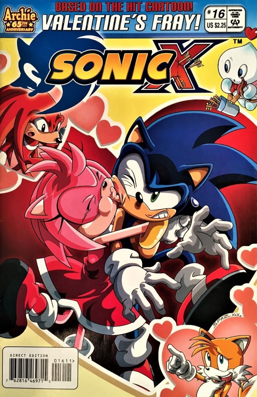 Sonic X (2005) #16 cover