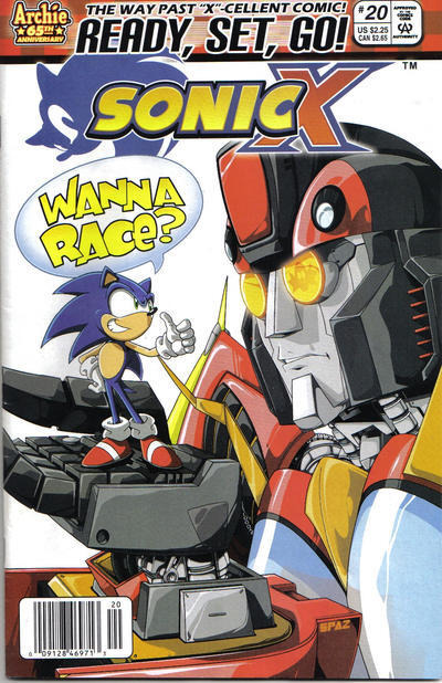 Sonic X (2005) #20 cover