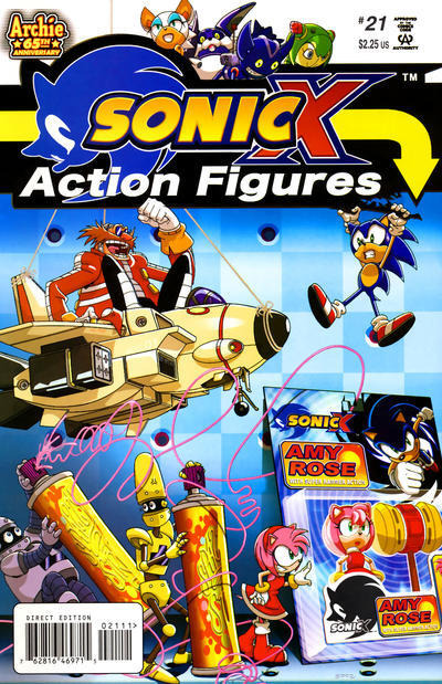 Sonic X (2005) #21 cover