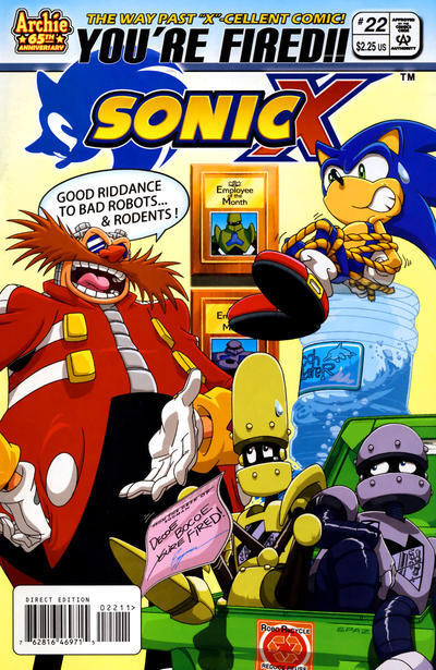 Sonic X (2005) #22 cover
