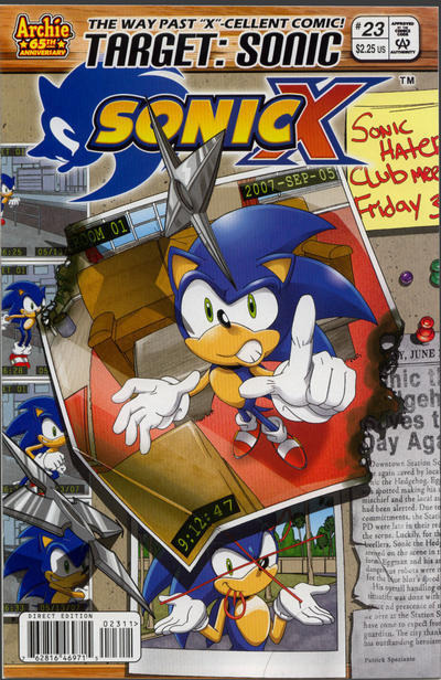 Sonic X (2005) #23 cover