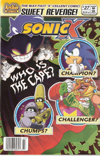 Sonic X (2005) #27 cover