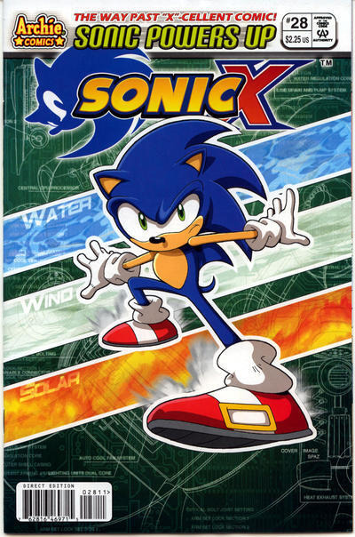 Sonic X (2005) #28 cover