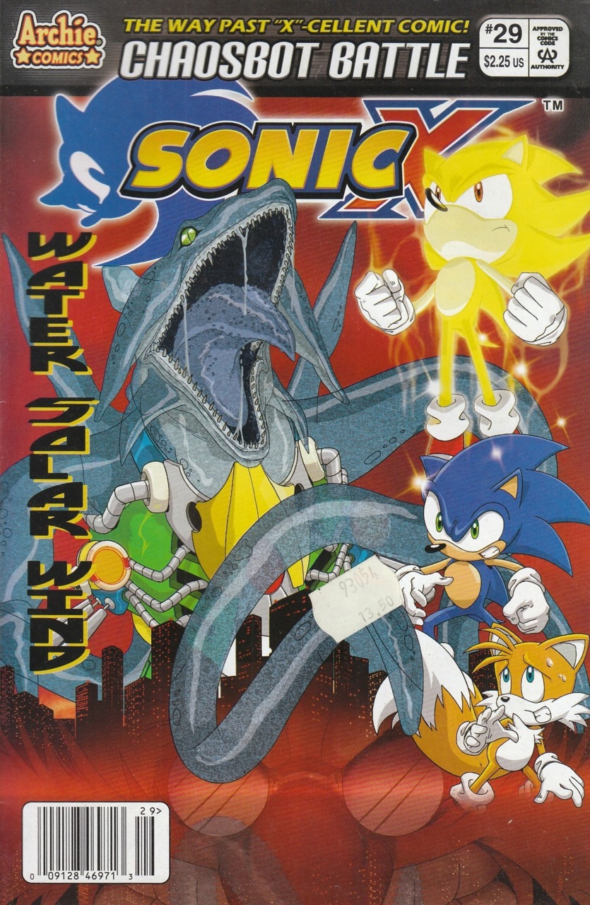 Sonic X (2005) #29 cover