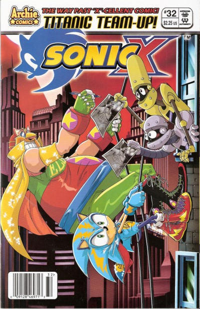 Sonic X (2005) #32 cover
