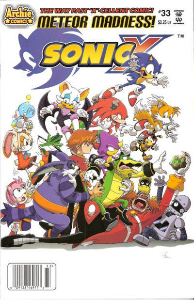 Sonic X (2005) #33 cover