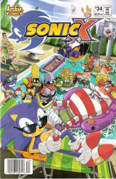 Sonic X (2005) #34 cover