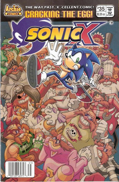 Sonic X (2005) #35 cover
