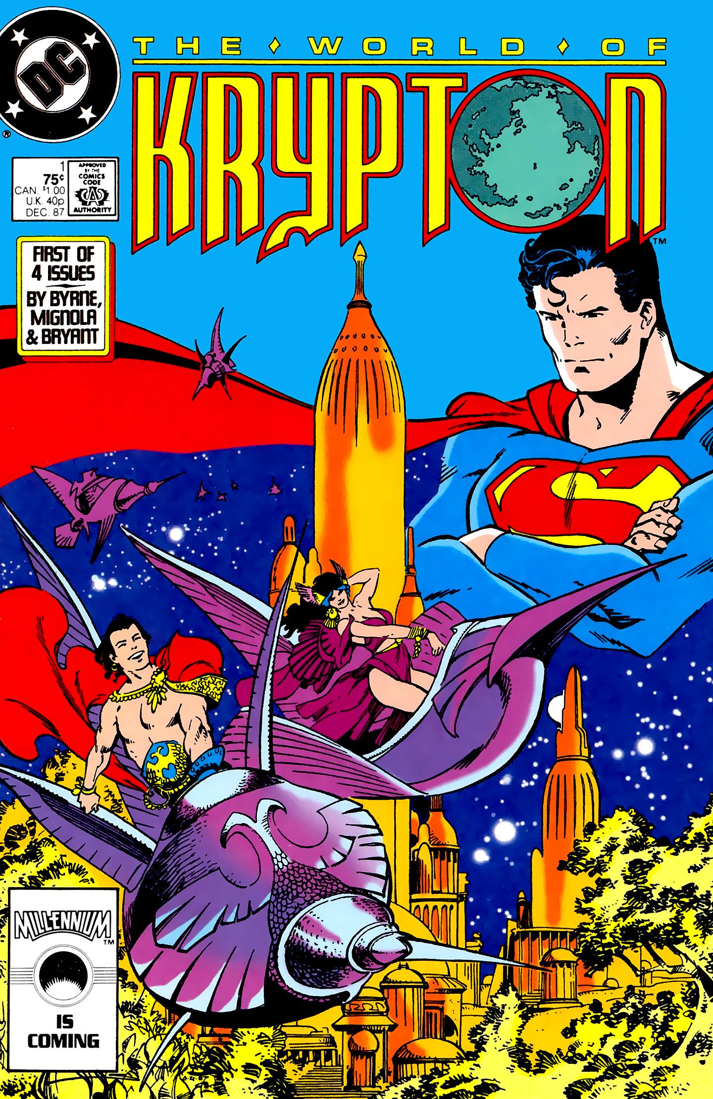 World of Krypton (1987) #1 cover