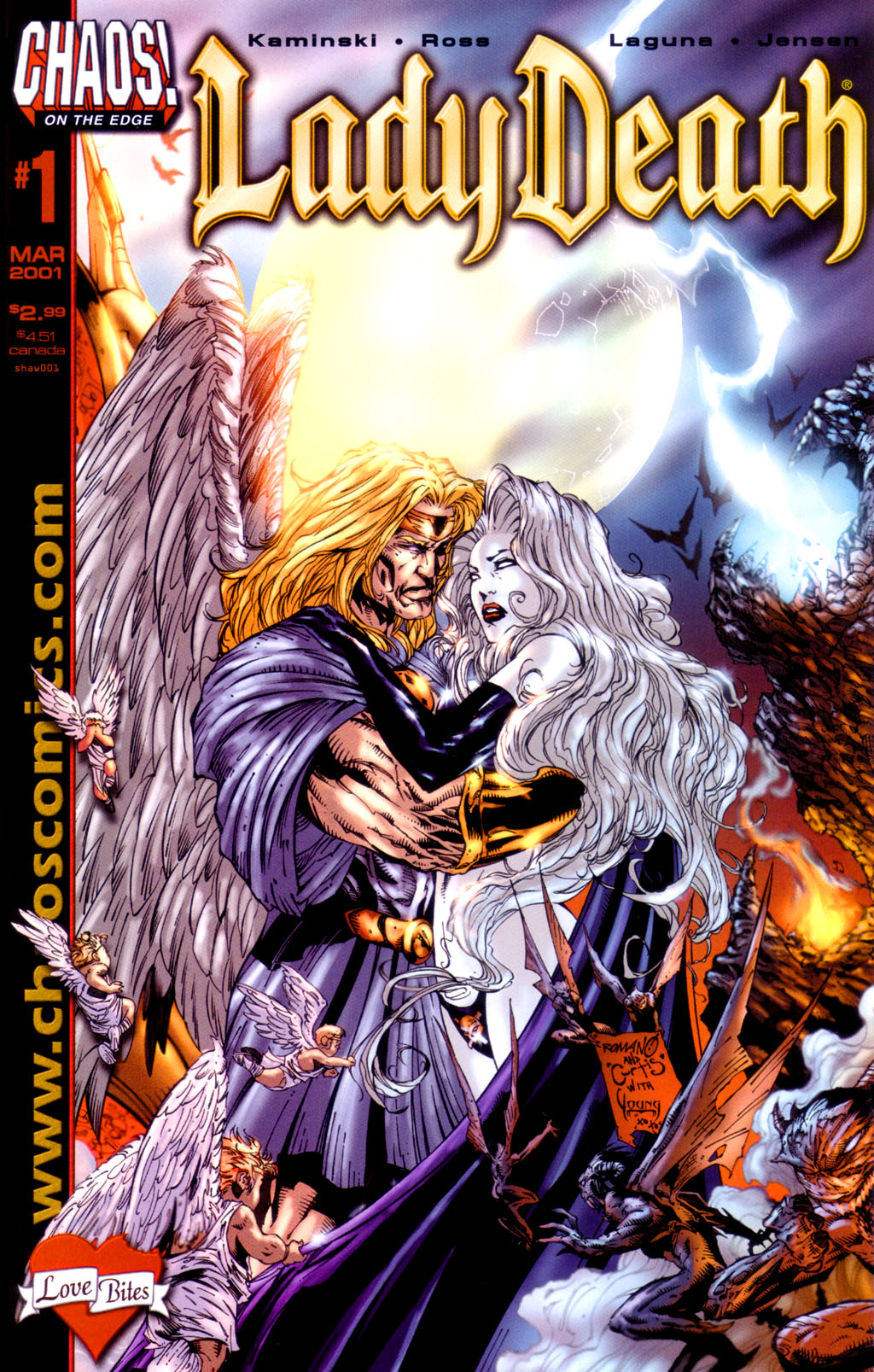 Cover of Lady Death: Love Bites #1