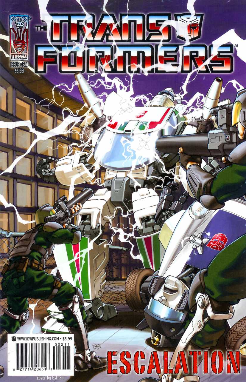 Cover of The Transformers: Escalation #2