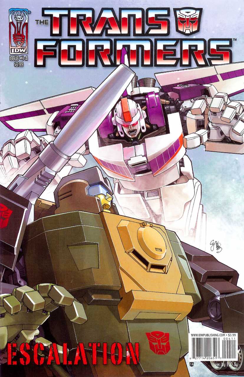 Cover of The Transformers: Escalation #4