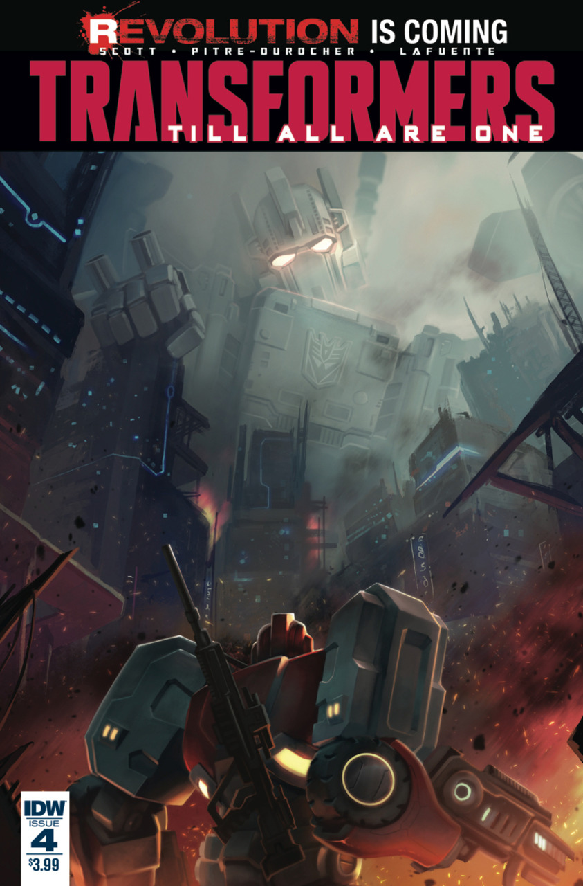 The Transformers: Till All Are One #4 cover