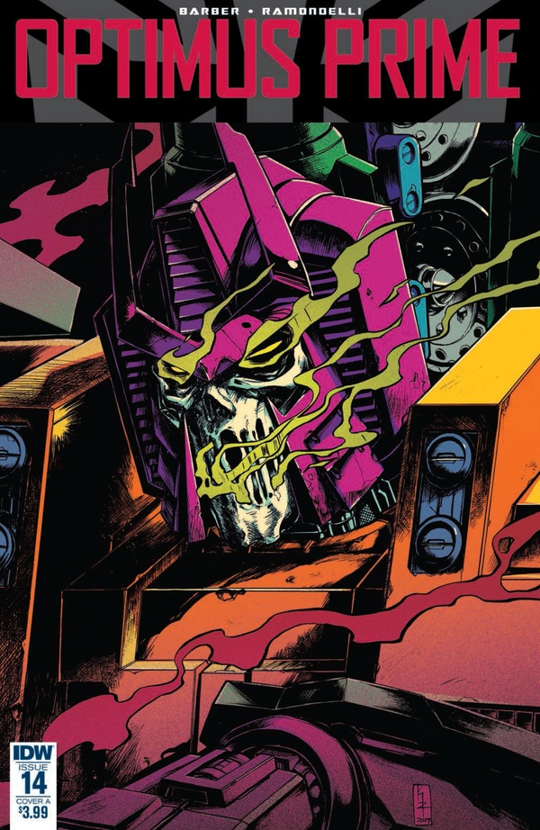 Optimus Prime (2016) #14 cover