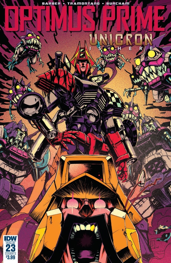 Optimus Prime (2016) #23 cover