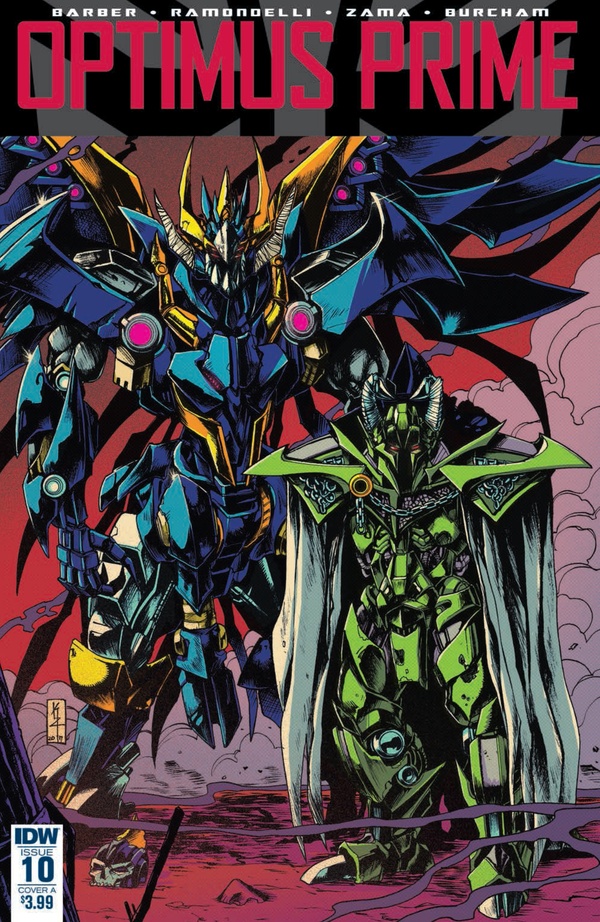 Optimus Prime (2016) #10 cover
