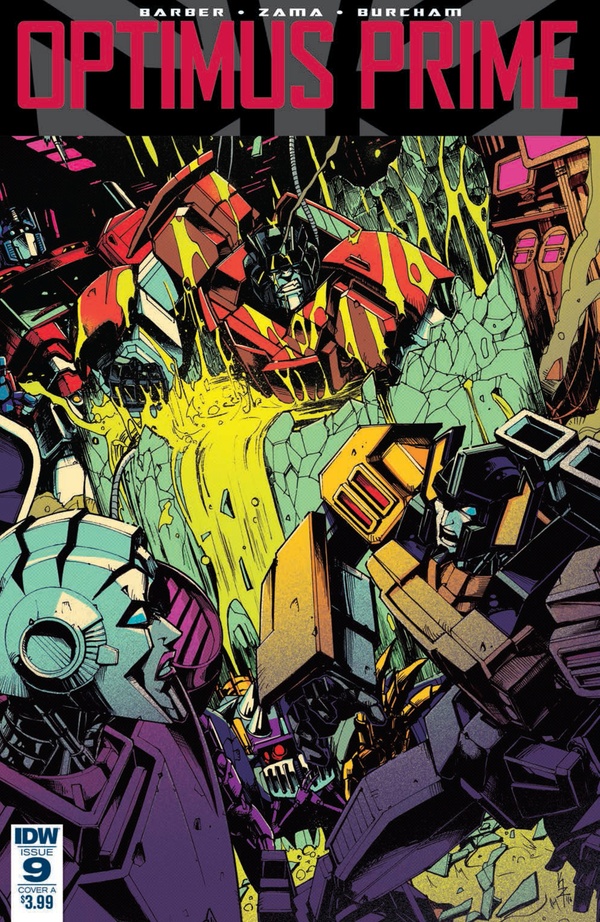 Optimus Prime (2016) #9 cover
