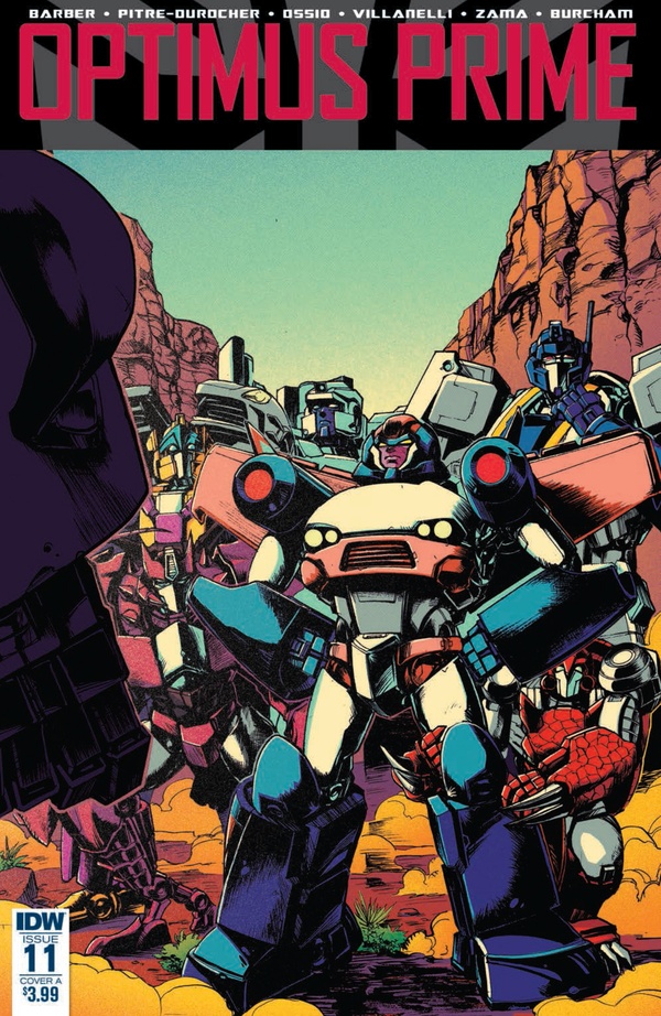 Optimus Prime (2016) #11 cover