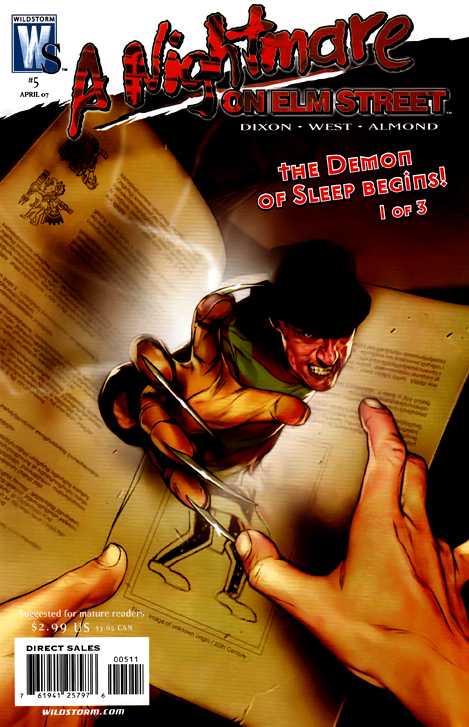 Cover of A Nightmare on Elm Street #5