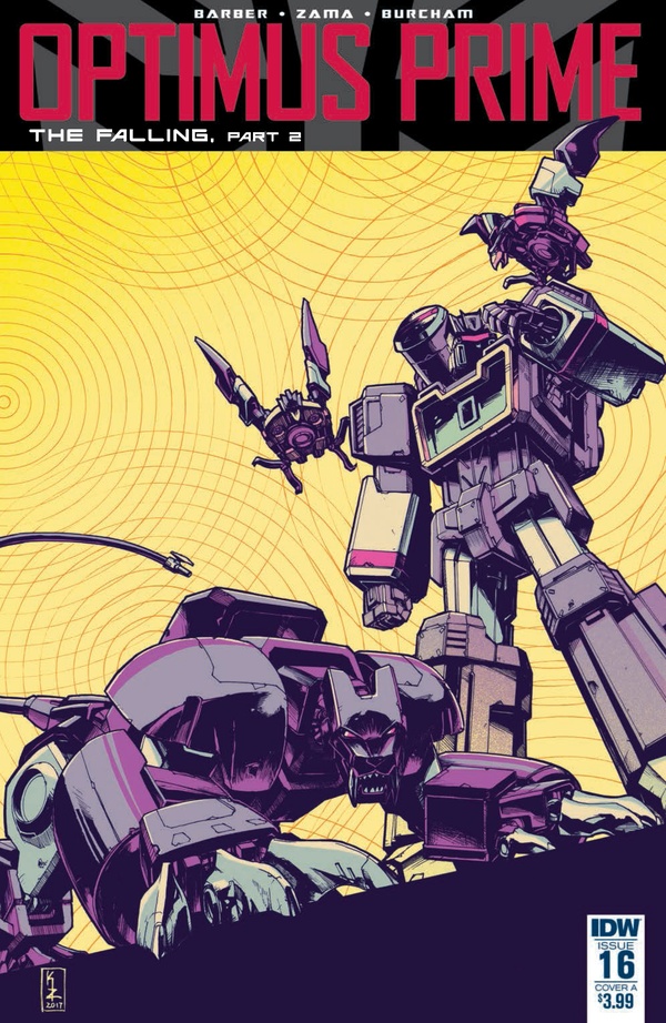 Optimus Prime (2016) #16 cover