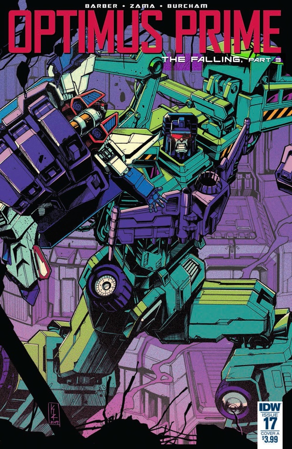Optimus Prime (2016) #17 cover
