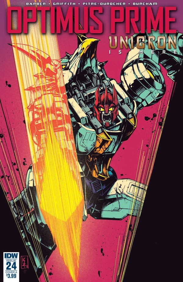Optimus Prime (2016) #24 cover