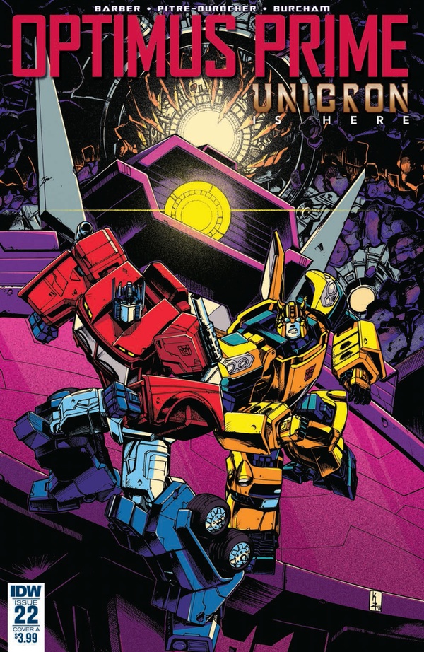 Optimus Prime (2016) #22 cover