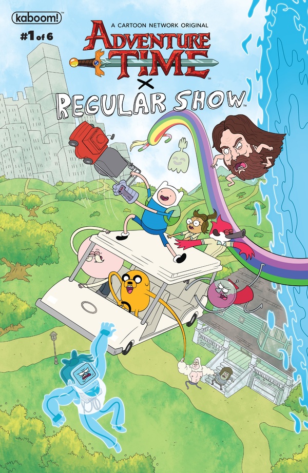 Adventure Time / Regular Show #1 cover