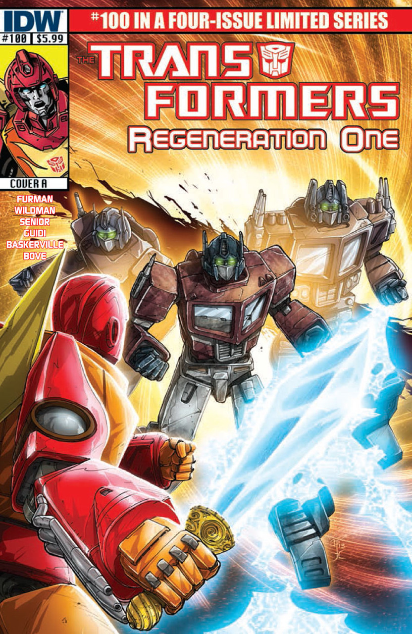 Transformers: Regeneration One (2012) #100 cover