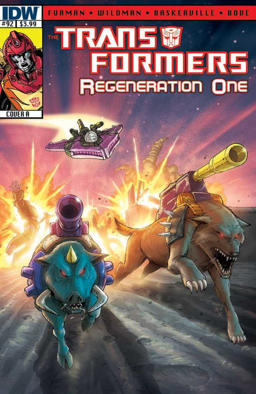 Transformers: Regeneration One (2012) #92 cover