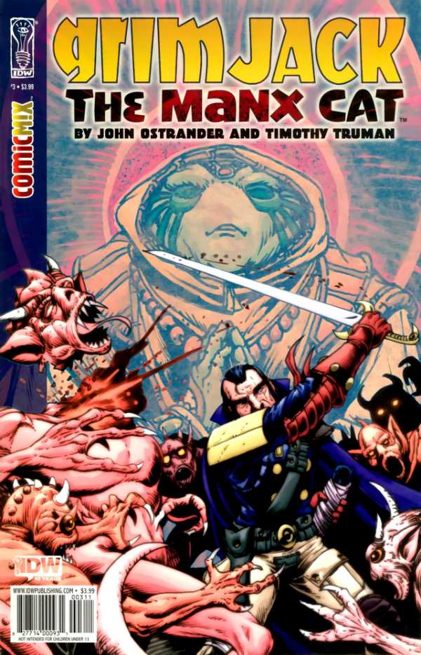 GrimJack: The Manx Cat (2009) #3 cover