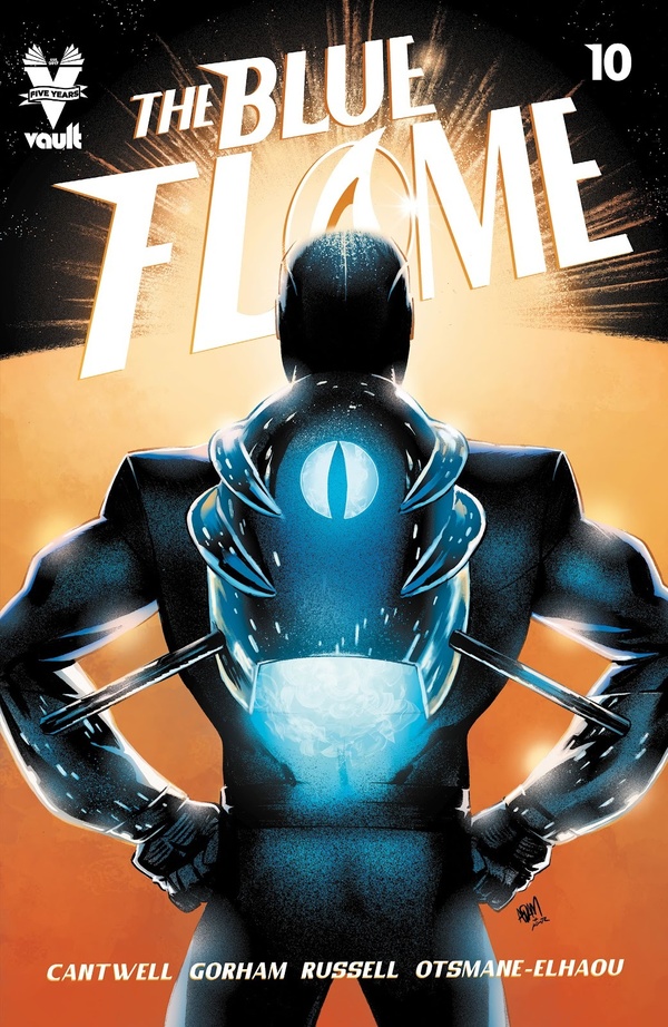 Cover of The Blue Flame #10