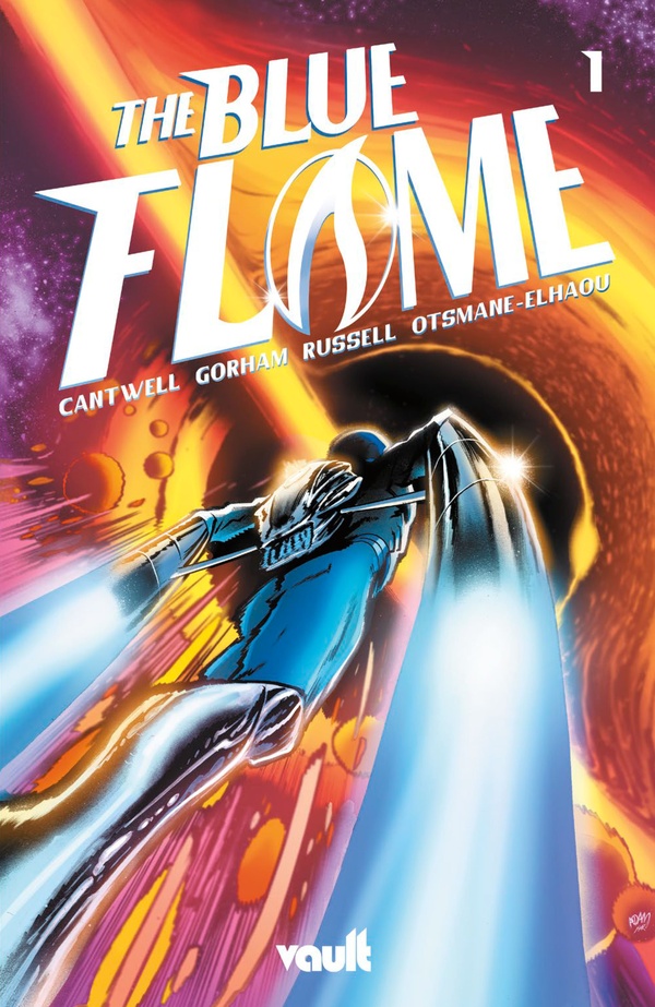 Cover of The Blue Flame #1