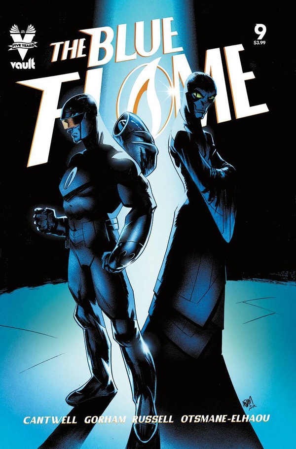 Cover of The Blue Flame #9