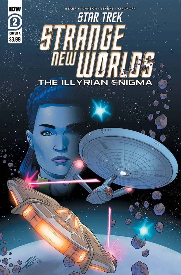 Cover of Star Trek: Strange New Worlds - The Illyrian Enigma #2