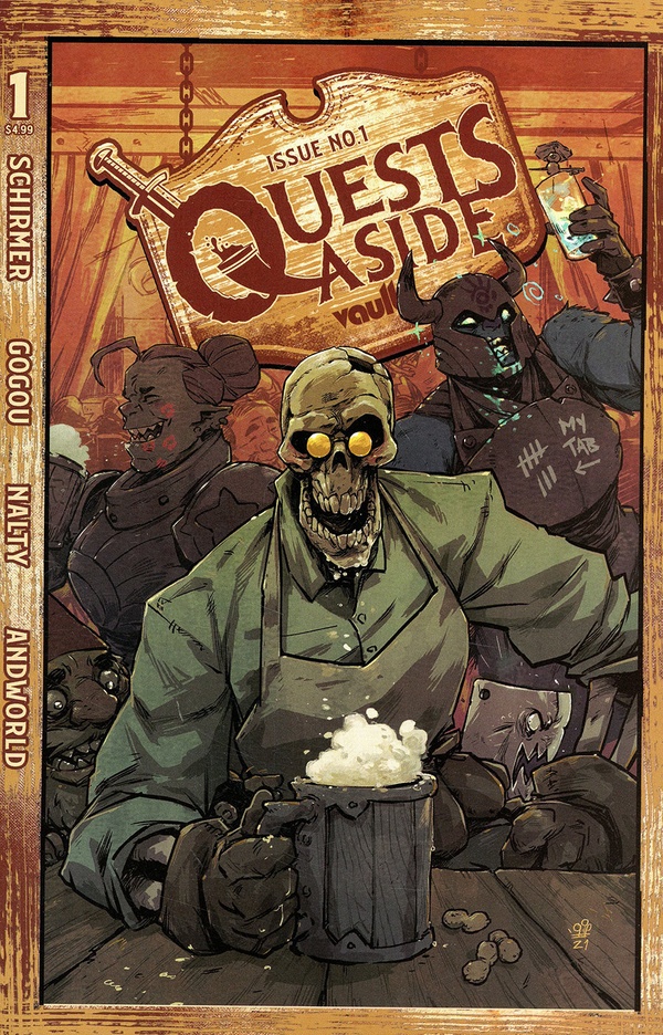Cover of Quests Aside #1
