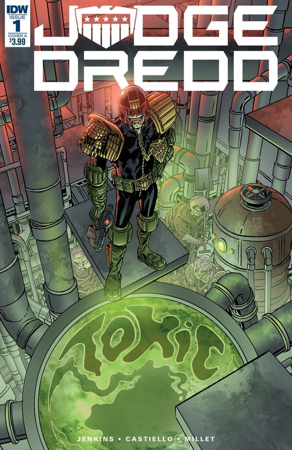 Cover of Judge Dredd: Toxic! #1