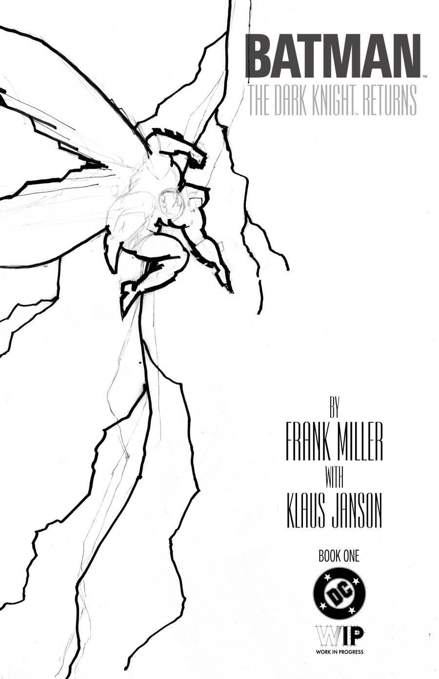 DC W.I.P.: Batman: The Dark Knight Returns