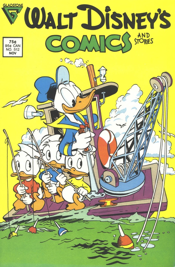 Cover of Walt Disney's Comics and Stories #512