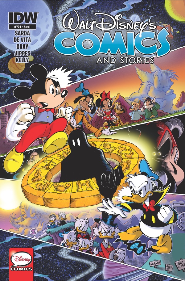 Cover of Walt Disney's Comics and Stories #721