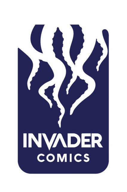 Invader Comics logo