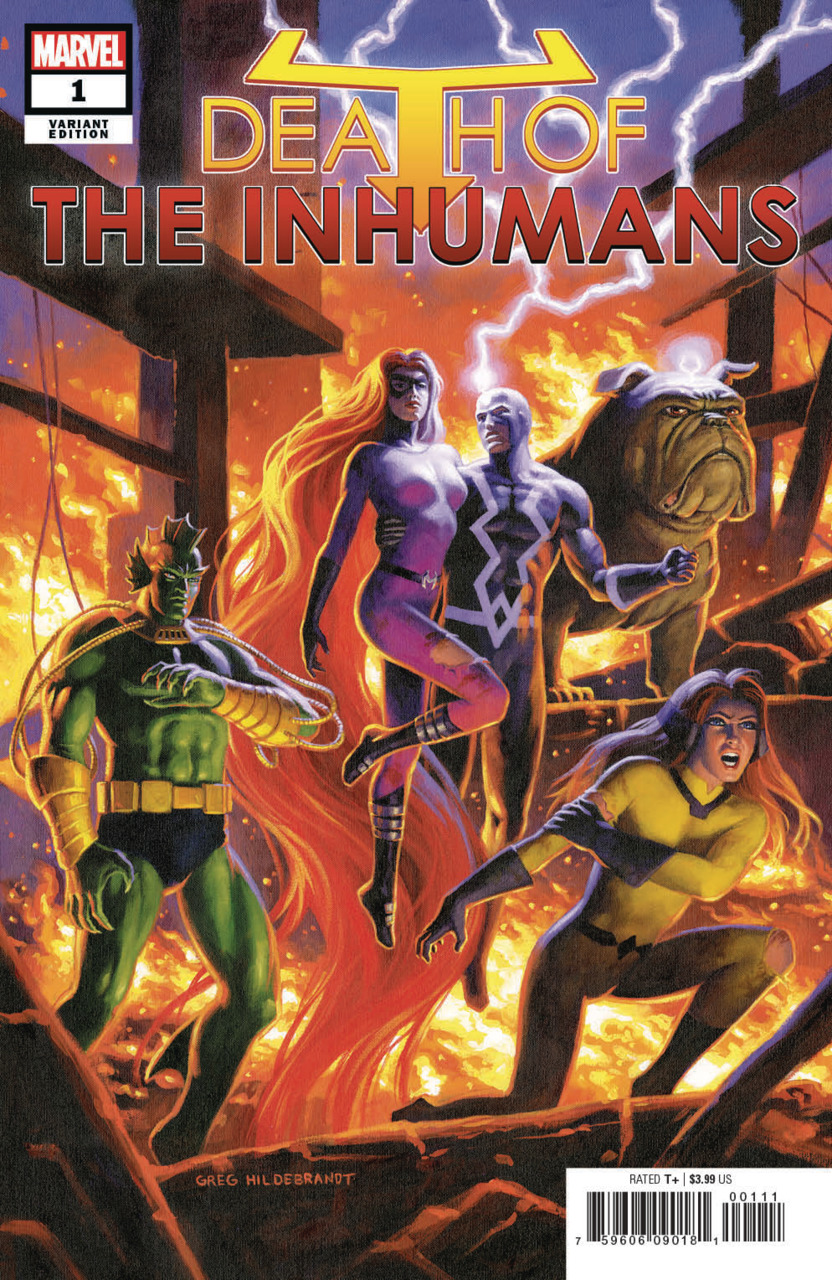 Greg Hildebrandt Variant Cover cover