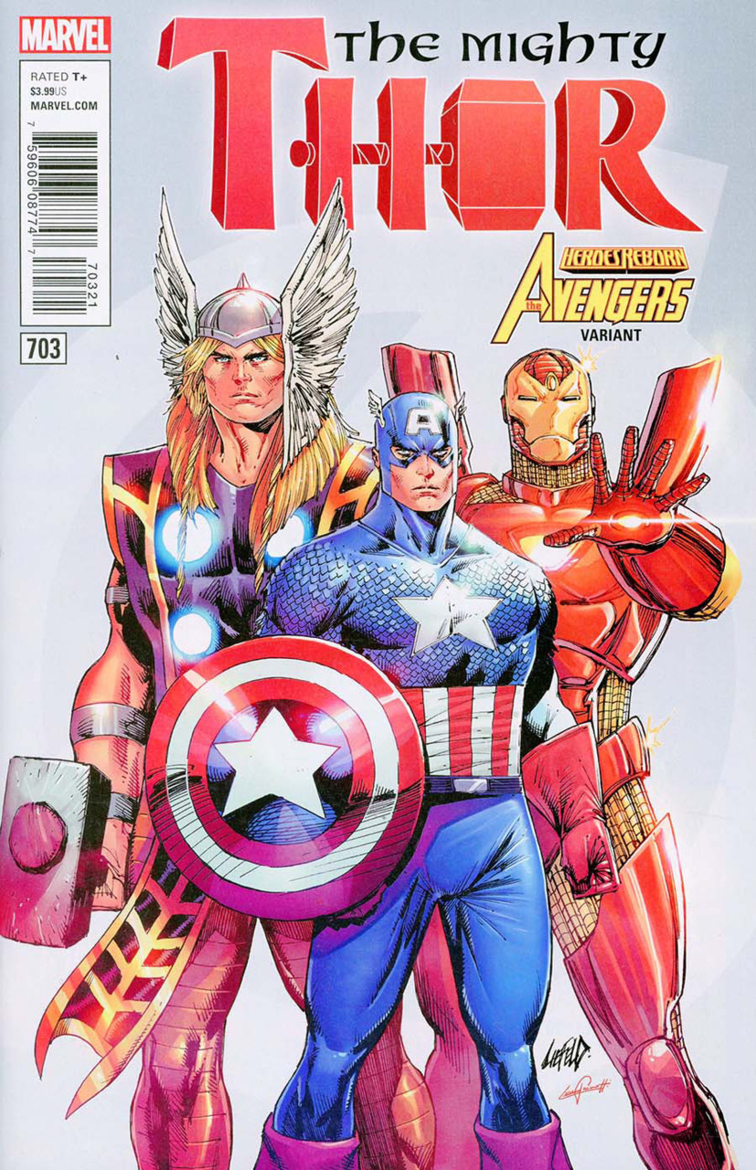 The (Heroes Reborn) Avengers Variant Cover cover