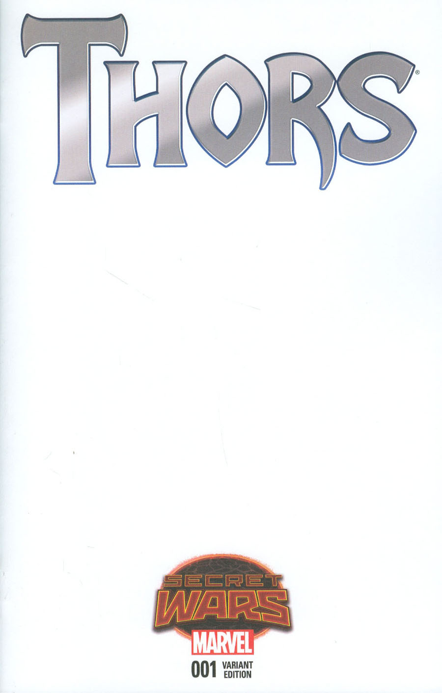 Blank Variant Cover cover